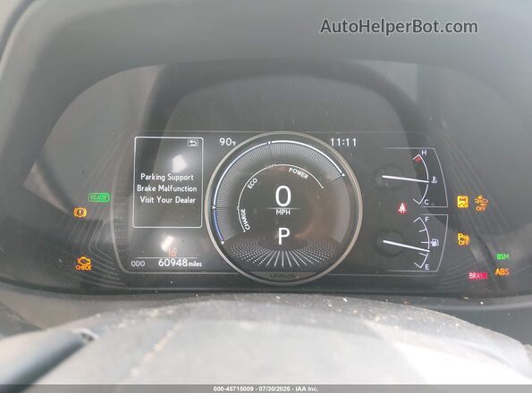 JTHP9JBH4L2036567 2020 LEXUS UX 250H Белый Вид задних сидений