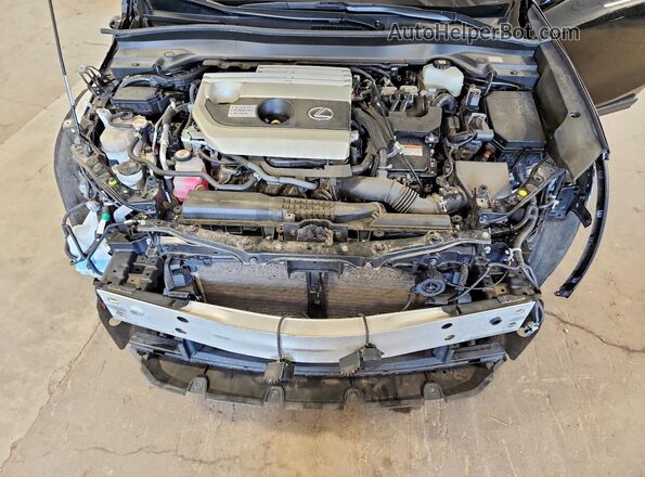 JTHP9JBH4M2041981 2021 LEXUS UX Black ძრავის განყოფილების ხედი