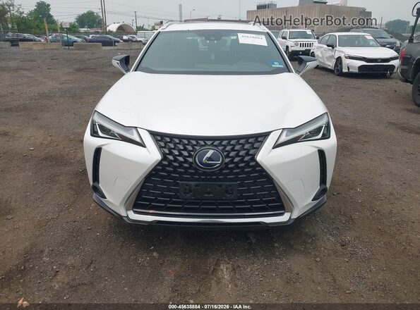 JTHP9JBH7L2026227 2020 LEXUS UX 250H White ხელსაწყოთა პანელის ხედი