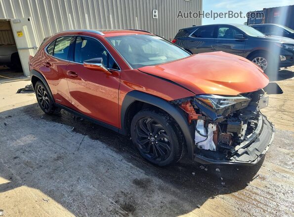 JTHP9JBH7M2051369 2021 LEXUS UX Orange Передня права чверть