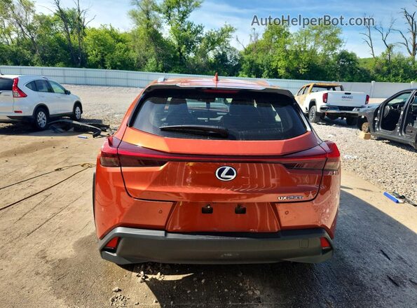 JTHP9JBH7M2051369 2021 LEXUS UX Orange Вид ззаду