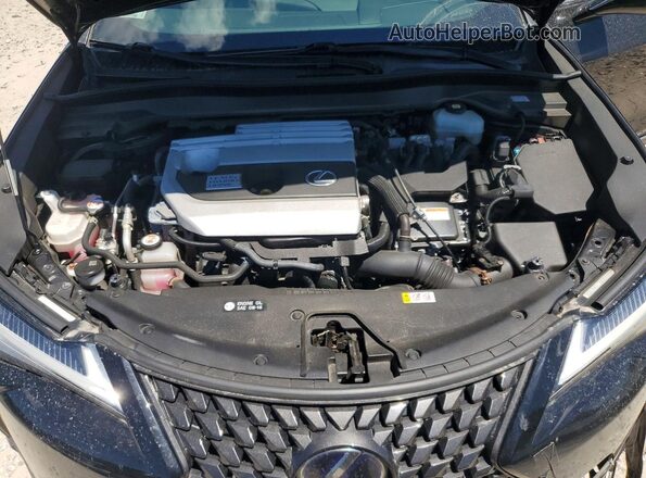 JTHP9JBH8L2035874 2020 LEXUS UX Black Vista del compartimento del motor