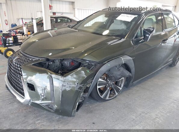 JTHP9JBHXL2027551 2020 LEXUS UX 250H Green Widok z przodu