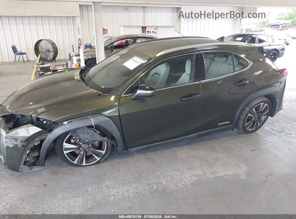 JTHP9JBHXL2027551 2020 LEXUS UX 250H Green Widok wnętrza 360 stopni