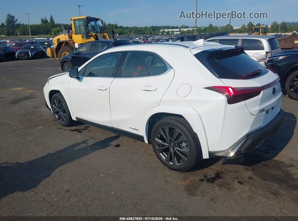 JTHR9JBH0M2045177 2021 LEXUS UX 250H White Rear left