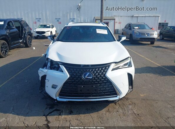 JTHR9JBH0M2045177 2021 LEXUS UX 250H White Instrument cluster view