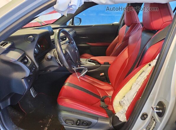 JTHR9JBH1L2025325 2020 LEXUS UX Silver წინა სალონის ხედი