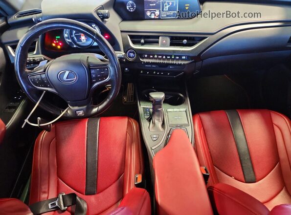 JTHR9JBH1L2025325 2020 LEXUS UX Silver წინა პანელის ხედი