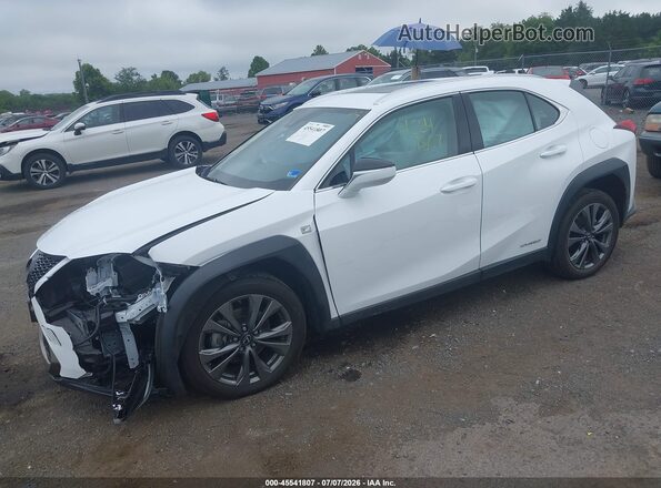 JTHR9JBH3M2052611 2021 LEXUS UX 250H White Передня ліва чверть
