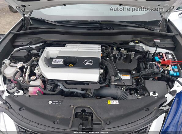 JTHR9JBH3M2052611 2021 LEXUS UX 250H White Вид ззаду