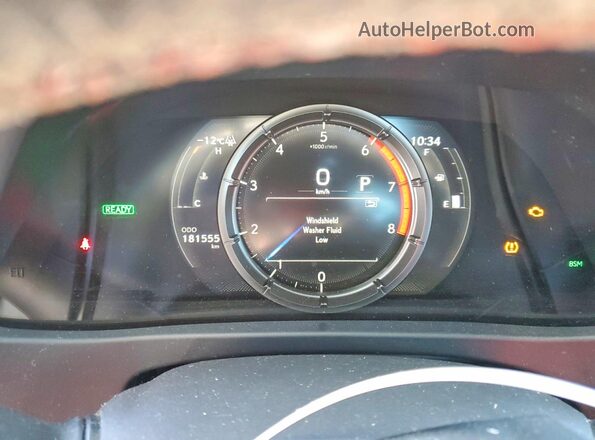 JTHR9JBH5L2028373 2020 LEXUS UX White Widok zestawu wskaźników