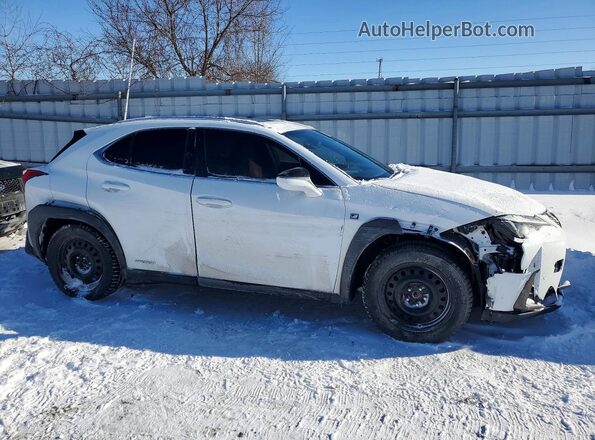 JTHR9JBH5L2028373 2020 LEXUS UX White Przód prawy