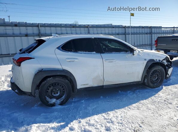 JTHR9JBH5L2028373 2020 LEXUS UX White Tył prawy