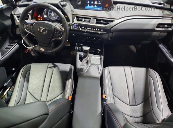 JTHR9JBH6M2051498 2021 LEXUS UX Silver Вид панелі приладів