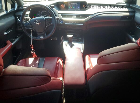 JTHR9JBH8L2025743 2020 LEXUS UX Black წინა პანელის ხედი