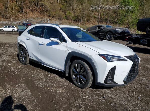 JTHR9JBH9M2040723 2021 LEXUS UX Белый Передняя правая четверть