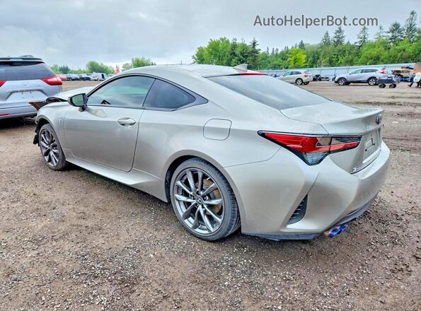 JTHS85EC2M5006083 2021 LEXUS RC Gray Հետևի ձախ