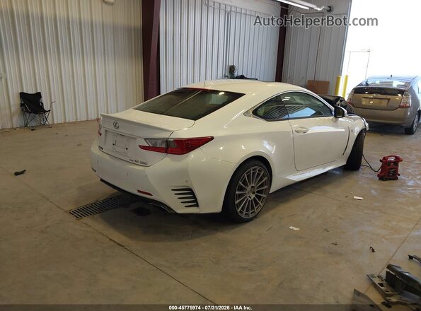 JTHSE5BC3H5008427 2017 LEXUS RC 350 Белый Задняя правая четверть