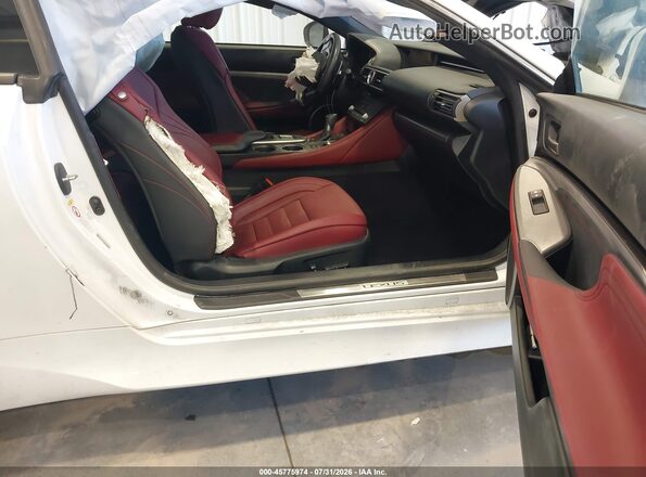 JTHSE5BC3H5008427 2017 LEXUS RC 350 Белый Вид салона спереди