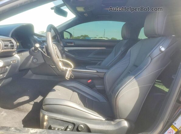 JTHSM5BC3G5000801 2016 LEXUS RC Black Widok wnętrza z przodu