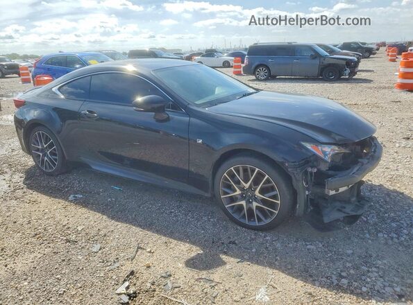 JTHSM5BC3G5000801 2016 LEXUS RC Black Przód prawy