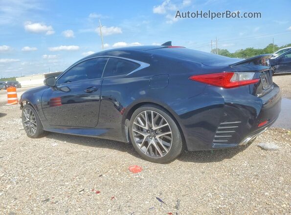 JTHSM5BC3G5000801 2016 LEXUS RC Black Tył lewy