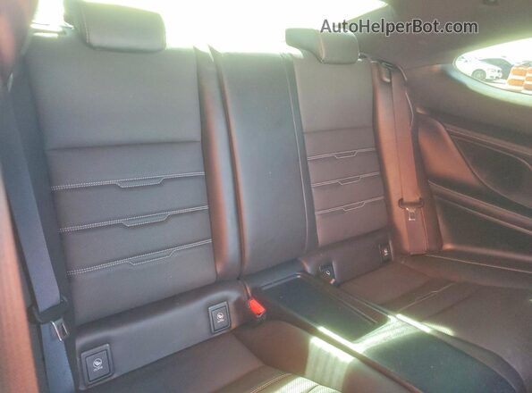 JTHSM5BC3G5000801 2016 LEXUS RC Black Widok tylnych siedzeń