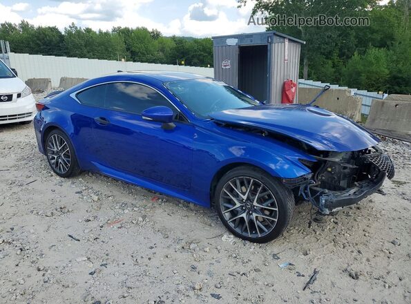 JTHSM5BC6H5003631 2017 LEXUS RC Blue Przód prawy