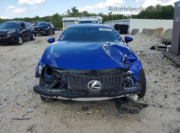 JTHSM5BC6H5003631 2017 LEXUS RC Blue Widok z przodu