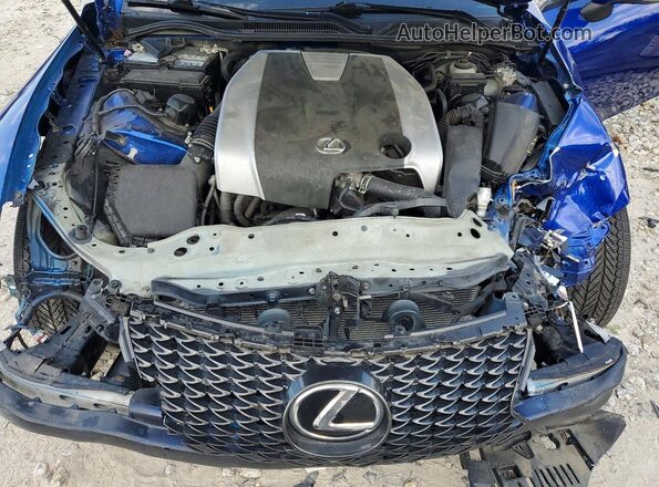 JTHSM5BC6H5003631 2017 LEXUS RC Blue Widok wnętrza z tyłu