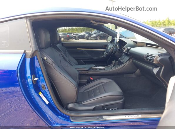 JTHSM5BCXG5001900 2016 LEXUS RC 300 Blue Widok wnętrza z przodu