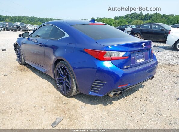 JTHSM5BCXG5001900 2016 LEXUS RC 300 Blue Tył lewy