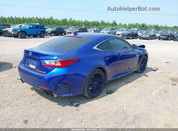 JTHSM5BCXG5001900 2016 LEXUS RC 300 Blue Tył prawy