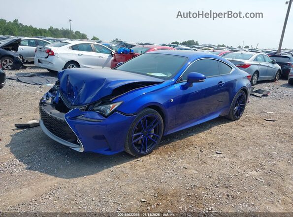 JTHSM5BCXG5001900 2016 LEXUS RC 300 Blue Przód lewy