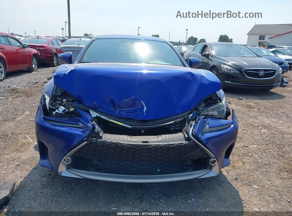 JTHSM5BCXG5001900 2016 LEXUS RC 300 Blue Widok zestawu wskaźników