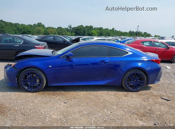 JTHSM5BCXG5001900 2016 LEXUS RC 300 Blue Widok wnętrza 360 stopni