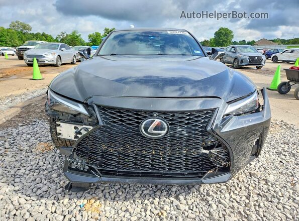 JTHSZ1B28N5052052 2022 LEXUS IS Black Դիմացի տեսք