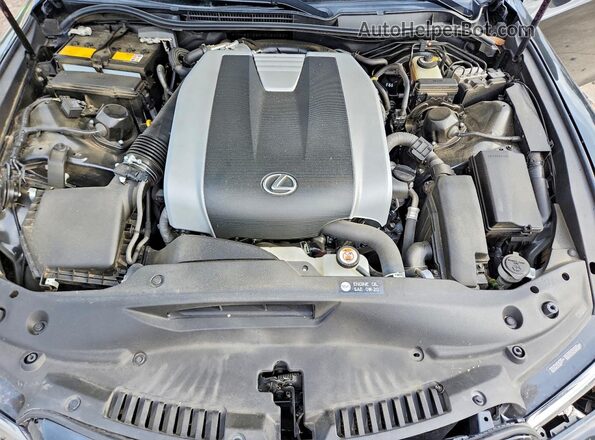JTHSZ1B28N5052052 2022 LEXUS IS Black Սալոնի հետևի տեսք
