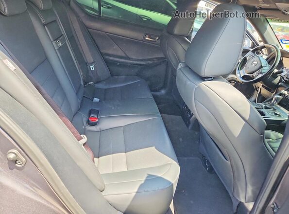 JTHSZ1B2XN5051632 2022 LEXUS IS Gray Rear seats view