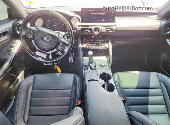 JTHSZ1B2XN5051632 2022 LEXUS IS Gray Dashboard view