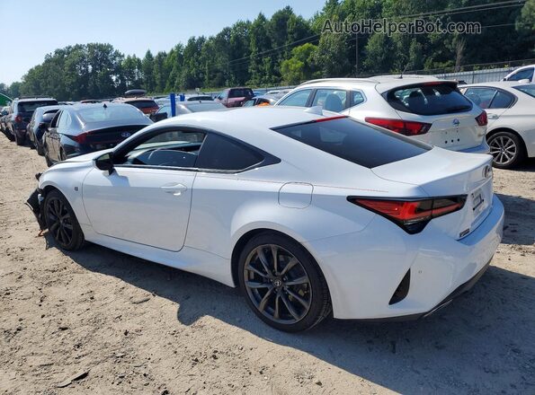 JTHSZ5BC9K5009304 2019 LEXUS RC Белый Задняя левая четверть