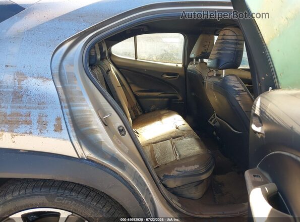 JTHU9JBH1K2004029 2019 LEXUS UX 250H Gray VIN კოდის სტიკერის ხედი
