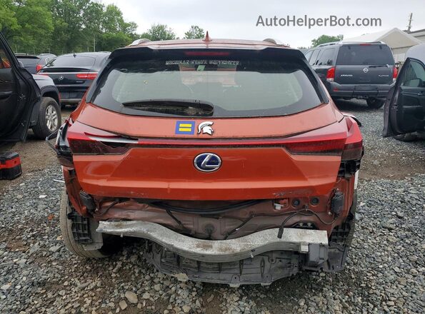JTHU9JBH1K2005388 2019 LEXUS UX Orange Widok z tyłu