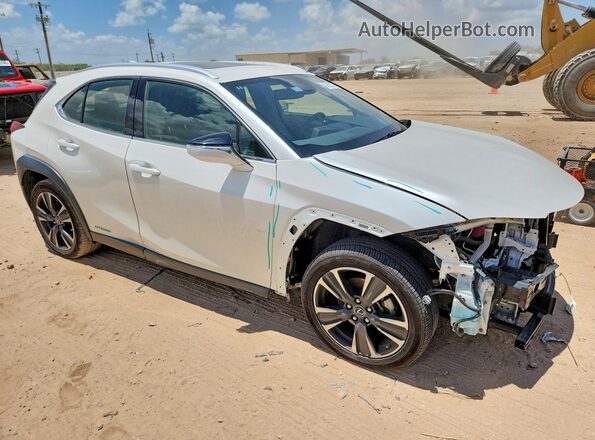 JTHU9JBH2K2013919 2019 LEXUS UX White Передня права чверть
