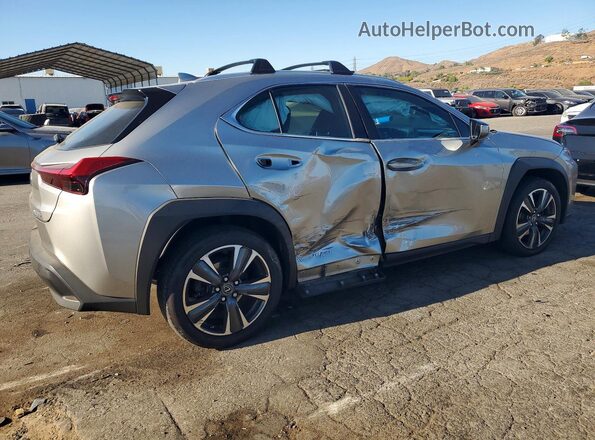 JTHU9JBH3K2004436 2019 LEXUS UX Silver Trasero derecho