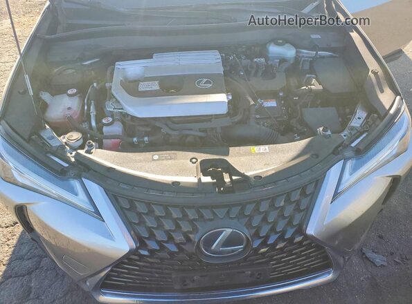 JTHU9JBH3K2004436 2019 LEXUS UX Silver Vista interior trasera