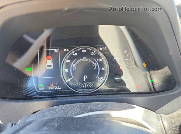 JTHU9JBH4K2006826 2019 LEXUS UX White Սարքավորումների վահանակի տեսք