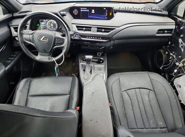 JTHU9JBH4K2017521 2019 LEXUS UX Gray Widok deski rozdzielczej