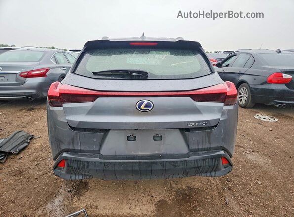 JTHU9JBH4K2017521 2019 LEXUS UX Gray Widok z tyłu