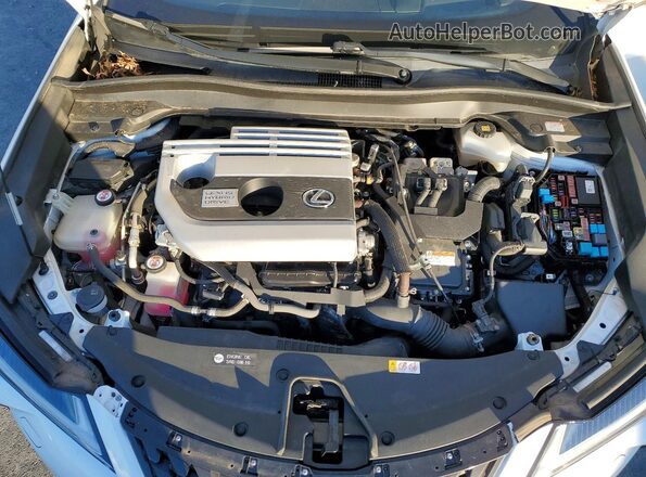 JTHU9JBH5K2016135 2019 LEXUS UX White Vista del compartimento del motor